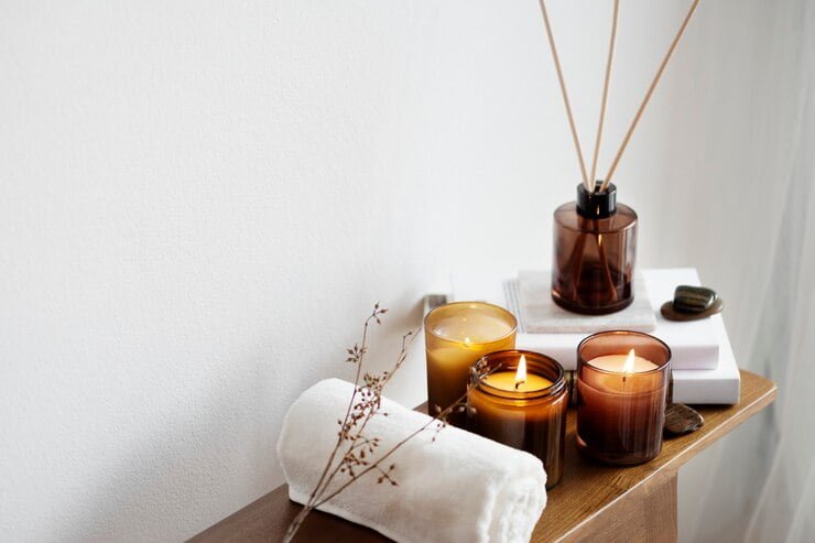 Scented candles