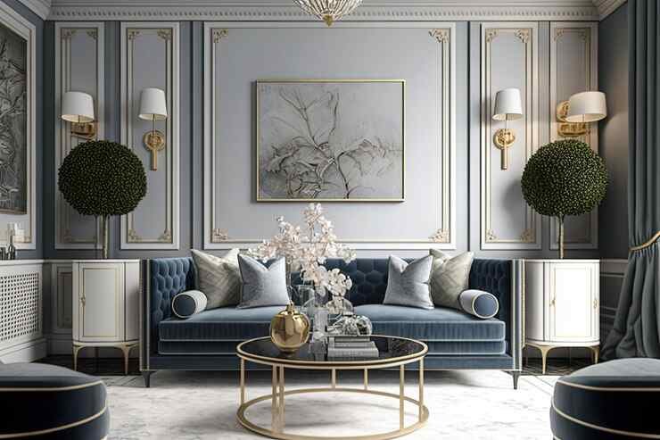 Clean living room